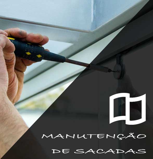 manutenção de sacadas